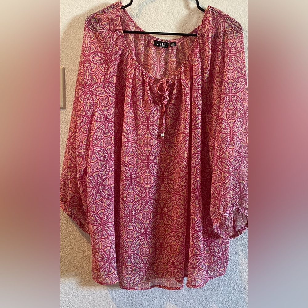 EUC A.n.a  Size 2x PTP 28.5” Shear Top